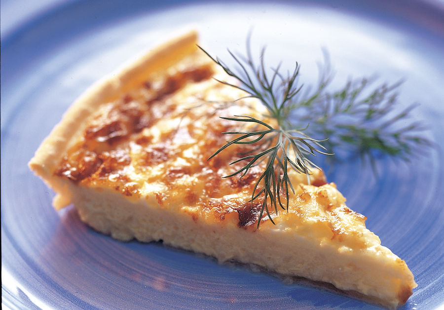 Pastís salat de formatge al Gruyère