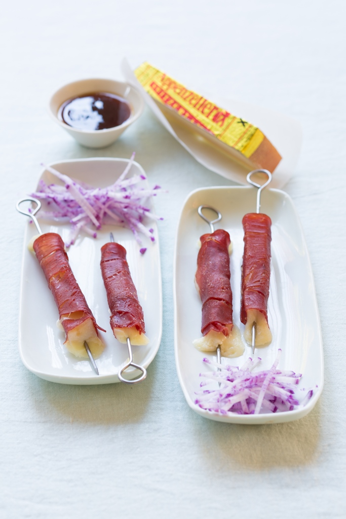 Broquetes Yakitori a l'Appenzeller®